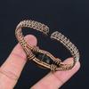 Smoky Topaz Jewelry, Handmade Gemstone Bracelet, 999 Copper Wire Wrapped Bracelet Antique Jewelry, For Engagement Gift