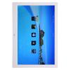Digital Photo Frame 13 Inch HD 1280x800 LCD Display Remote Control Electronic Picture Album with Calendar 110‑240VWhite
