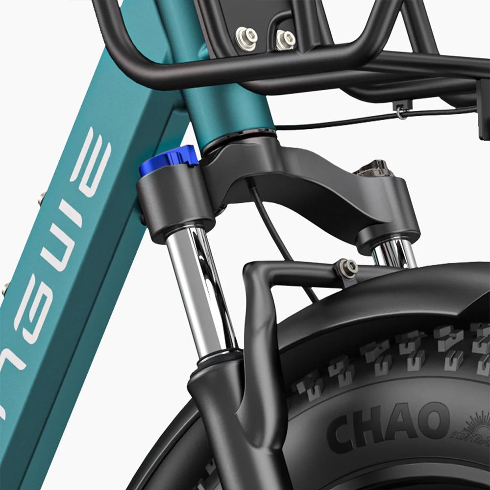 Electric Bicycle Engwe 20" 250W Motor 48V 13AH City Ebike Top Speed 25Km/h Max Load 120Kg All Terrain Ebike 7 Speed Green L20 Boost