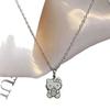 Personalized Cute Cat Necklace: Creative Titanium Steel, Fresh and Simple Clavicle Chain for Women, Versatile College Style