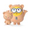 Universal Minions Bear Bob & Tim Figure Car Air Vent Type New Car Gift Cute Car Supplies Character Chakku,Korean car acc