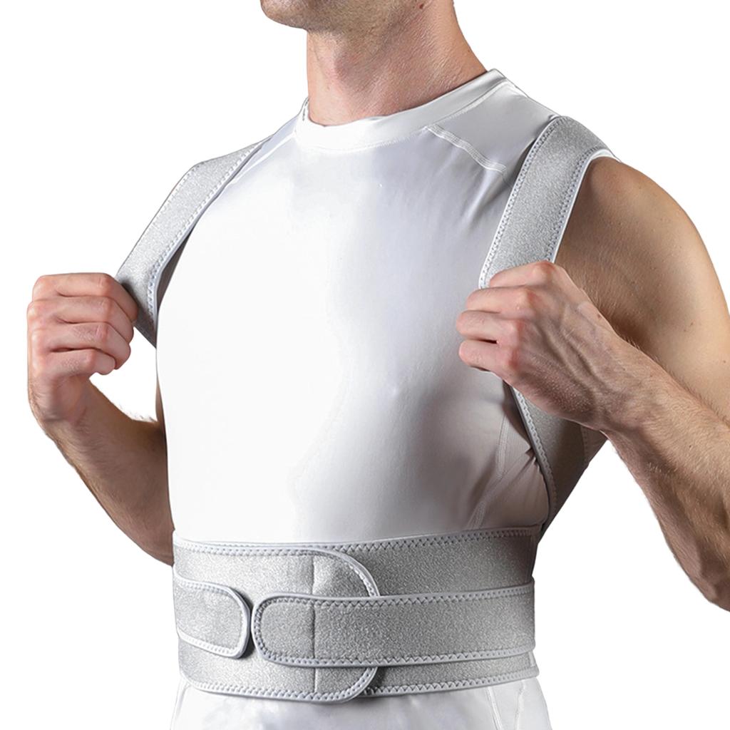 Breathable Adjustable Postures Corrector Back Support with Adjustable Straps for Customs Fit Comfort In Daily Routines