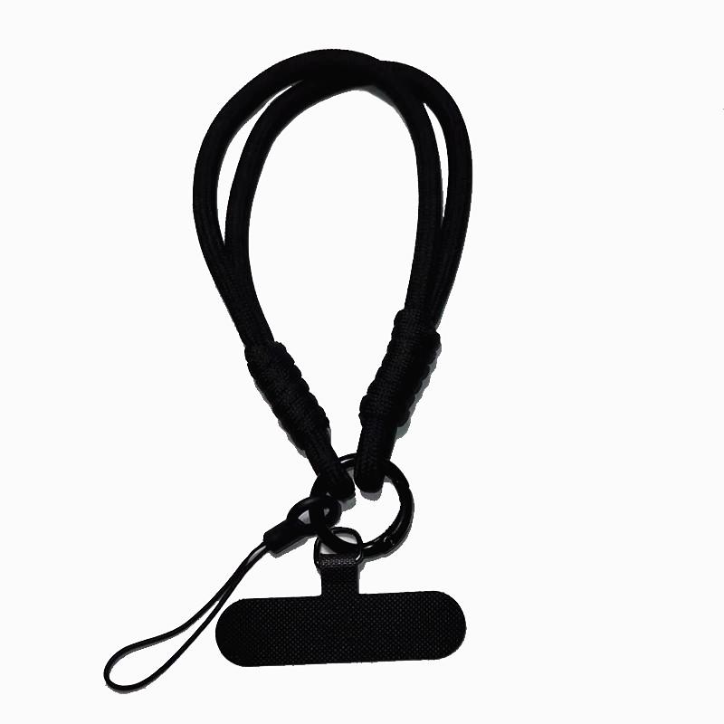 Creative Phone Lanyard Cute Woven Wrist Strap Multifunctional Security Wristband Earphone Anti-lost Short Rope Portable Keychain