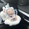 Geeignet für 17 cm süße Puppe, süßer Autosicherheitssitz, Auto-Luftauslass-Dekoration, Auto-Innendekoration, Ornament