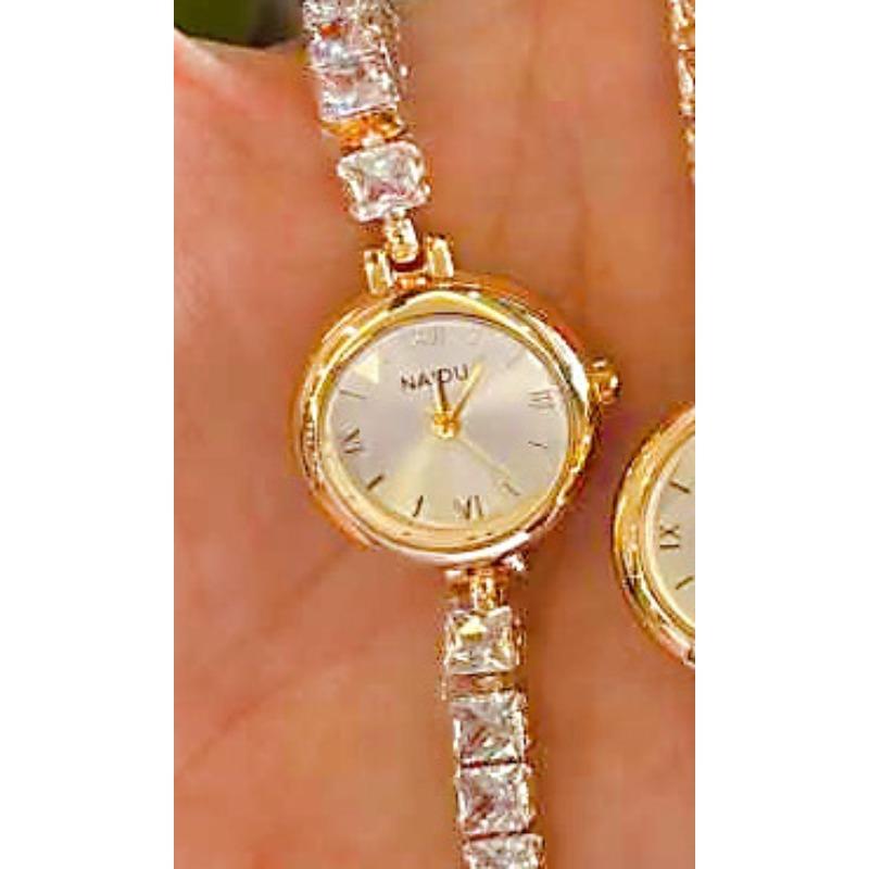 Diamond Fashion Ladies Watch Women's Small Dial Quartz Bracelet Watch