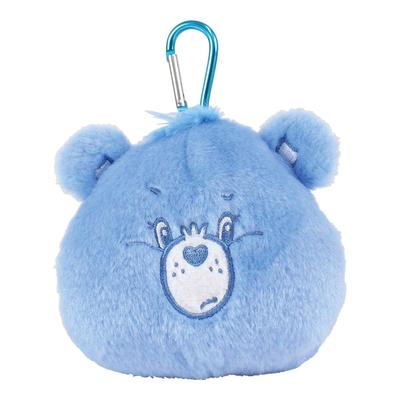 T's Factory Care Bears Plush Toy with Carabiner, Zipper, Grumpy Bear CB-5544238GP
