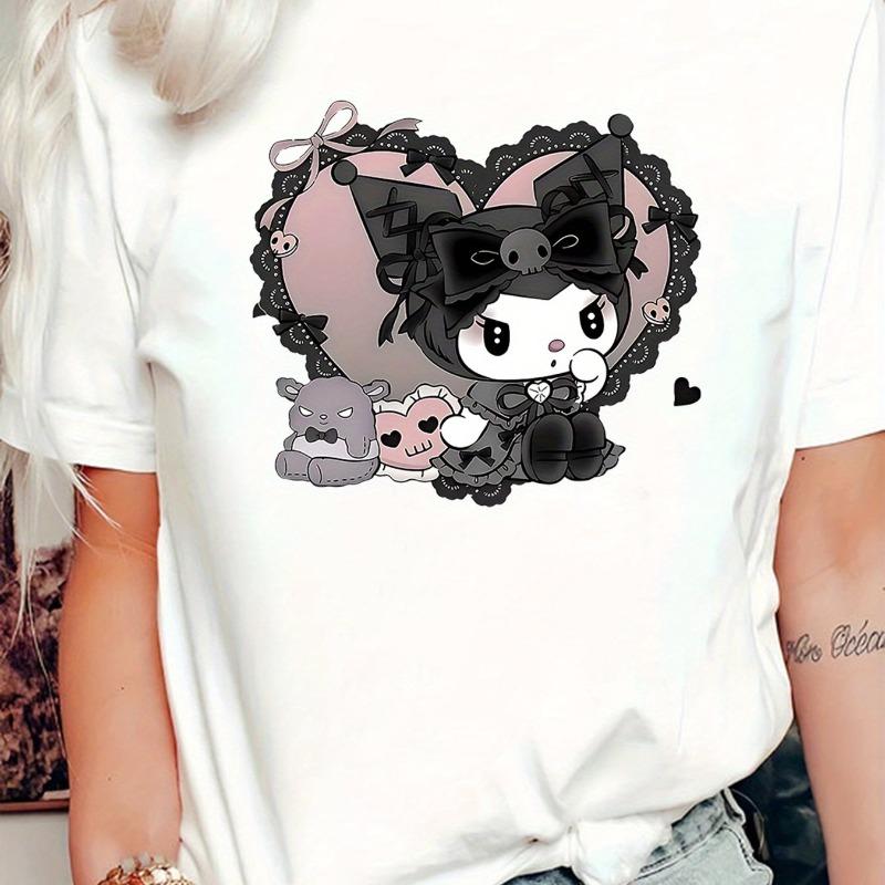 

Summer Creative Printed T-shirt Women s Fashion Short Sleeve 5XL