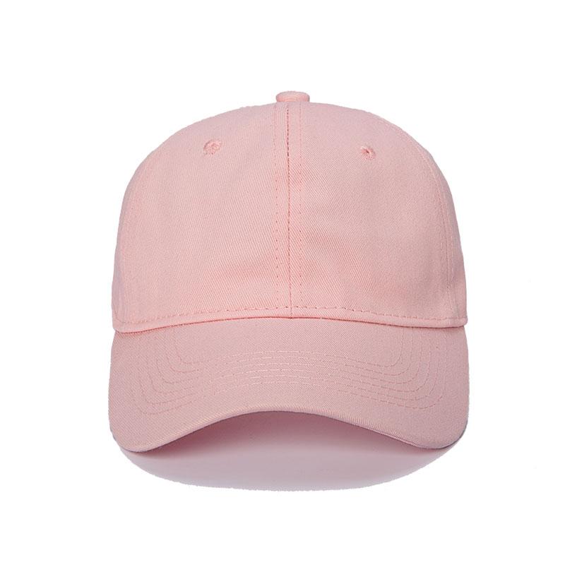 Casquettes de baseball pour hommes, ajustables, couleur unie, décontractées, unisexes, en coton, avec logo imprimé brodé personnalisé