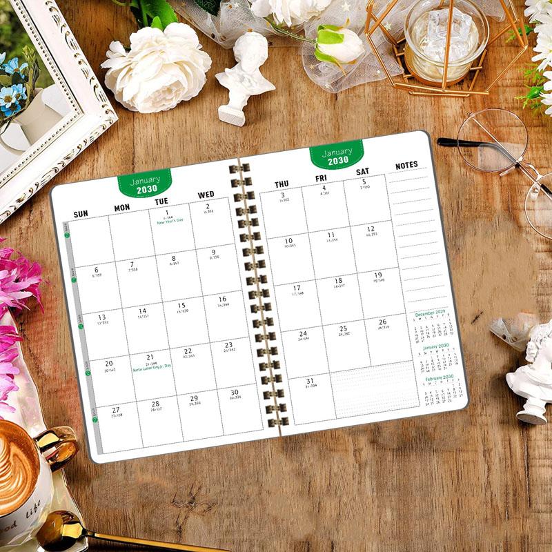 1pc 2026-2030 Long-Term Planner -  5-Year Edition 2026-2030 - Pages - for Home, Office, or Gift - Includes Federal Holidays, High-Quality Paper