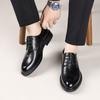 Mode 2025 Neue Formale Business Brogue Herrenschuhe Mode Lässige Rindslederschuhe Männlich Einfarbig Schnürschuh Neuer Designer Kleiderschuh Mann