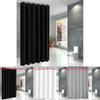 Soft Microfiber Fabric Shower Liner Waterproof Shower Curtain For Guest Rooms And Apartments