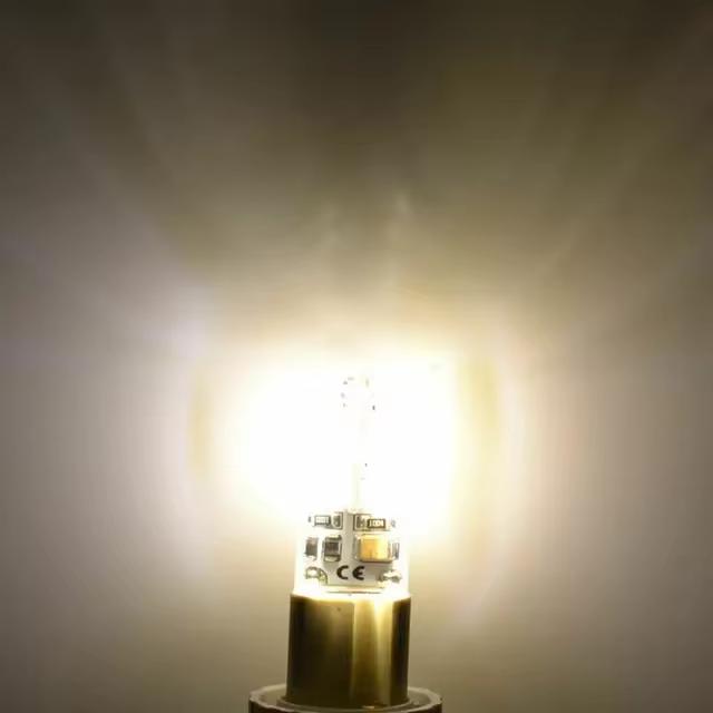 10Pcs/Lot G4 3W 24LEDs LED Corn Light 3014 SMD Replace Halogen Lamp Bulb 12V 110V 220V Cold Warm White Lighting