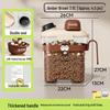 Rotatable Household Rice and Grain Storage Box: Insect & Moisture-Proof, Sealed, Compartmented Bucket