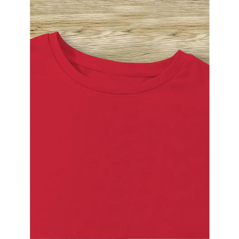 European Sizes Boys' Fashion Short Sleeve T-Shirt, for Teenager