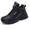 Four Season Model with Thick Bottom and Increased Height Women's Shoes Sports Casual Shoes Large Size  Microfiber Leather Waterproof Sports Shoes