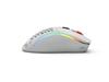 Glorious Model D Wireless Gaming Mouse, White, Ergonomic, RGB, 6 Programmable Buttons, DPI 12, White, Compact, Lightweight, for Gaming (67g)