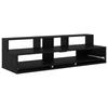 Studio Table Black Oak Effect 110 X 42.5 X 36 Cm
