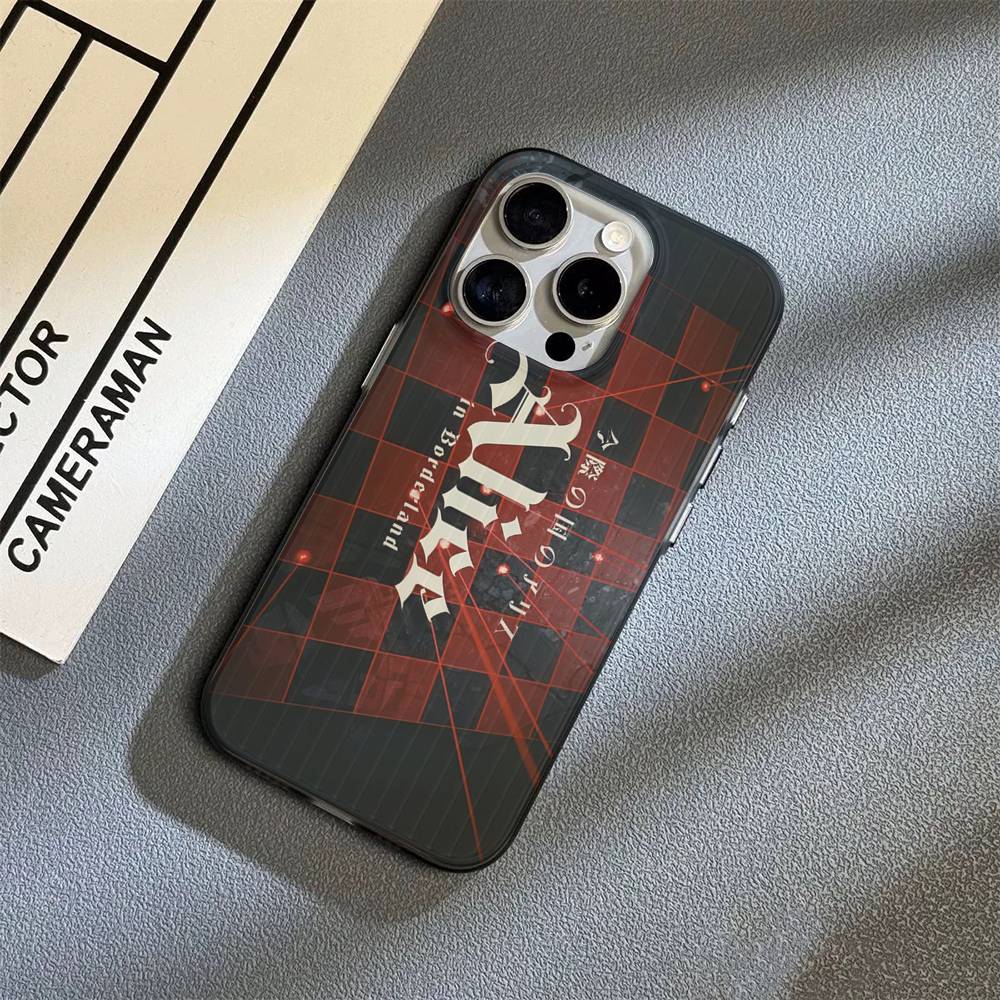 Alice In Borderland TV Suspense Soft Corrugated Transparent Phone Case For IPhone 17 15 16 11 12 13 14 Pro Max Plus Pro