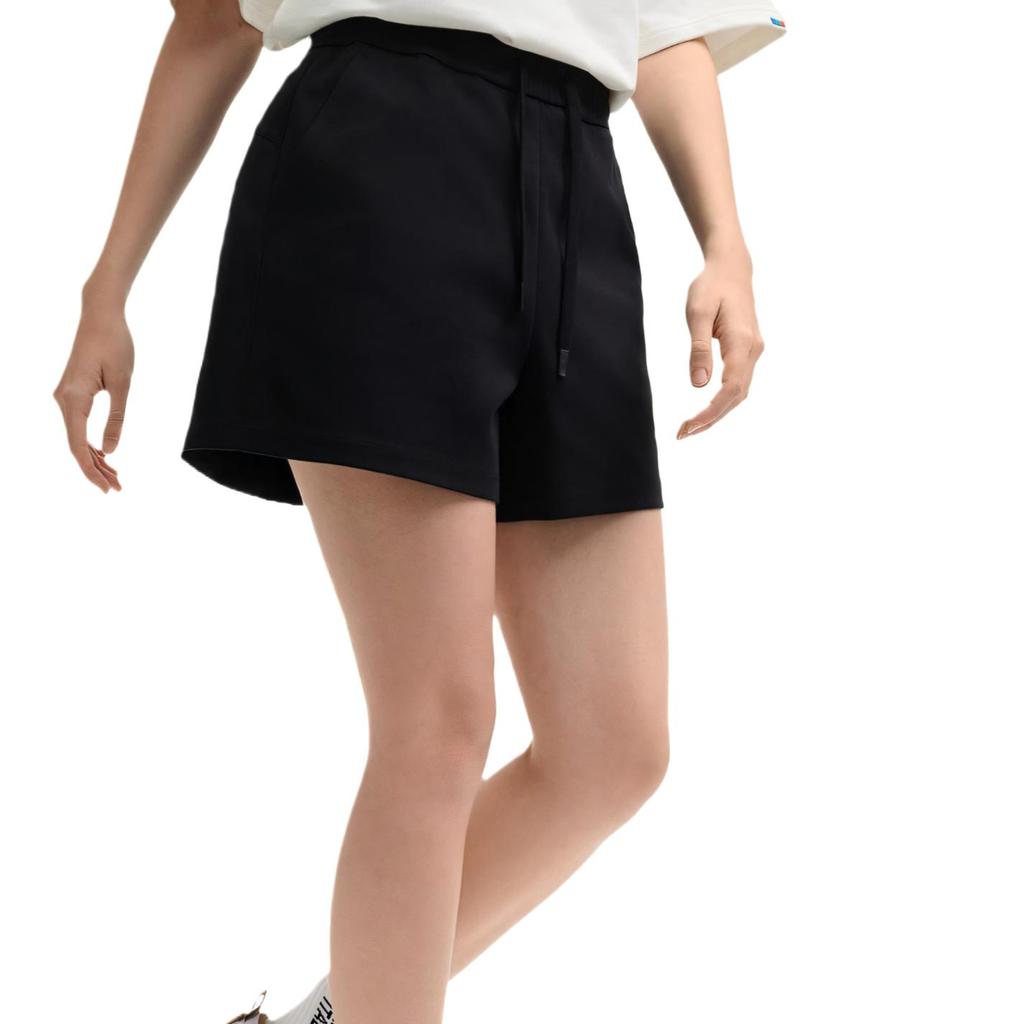 Fila X TIM LAHAN Original Soft Versatile Fashion Comfortable Casual Shorts Women Shorts Black F51W529604F-BK