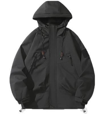 Bunda do větrovky Lehké svrchní oblečení Horská parka Blouson Bunda Outdoor Vodoodpudivá Ochrana proti chladu Volná Velká Velikost Lehká