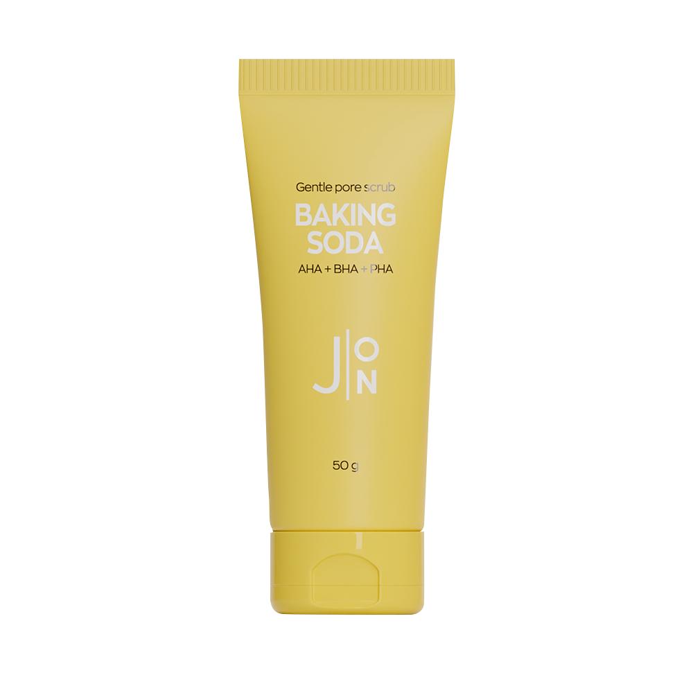 

Скраб-пілінг з AHA-BHA-PHA кислотами та содою Baking Soda Gentle Pore Scrub J:ON 50 г