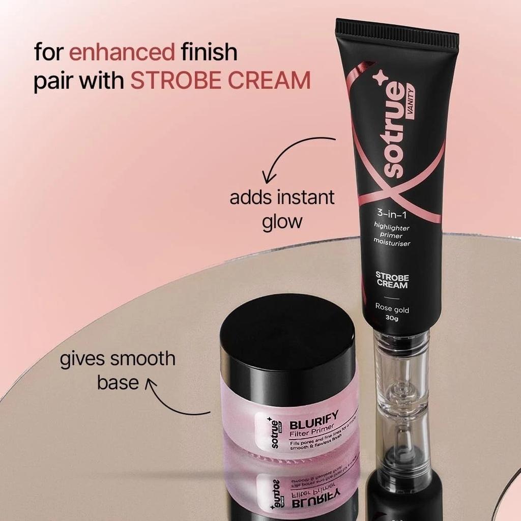Sotrue Blurify Filter Face Primer Lightweight & Non-Sticky Smooth Makeup Base