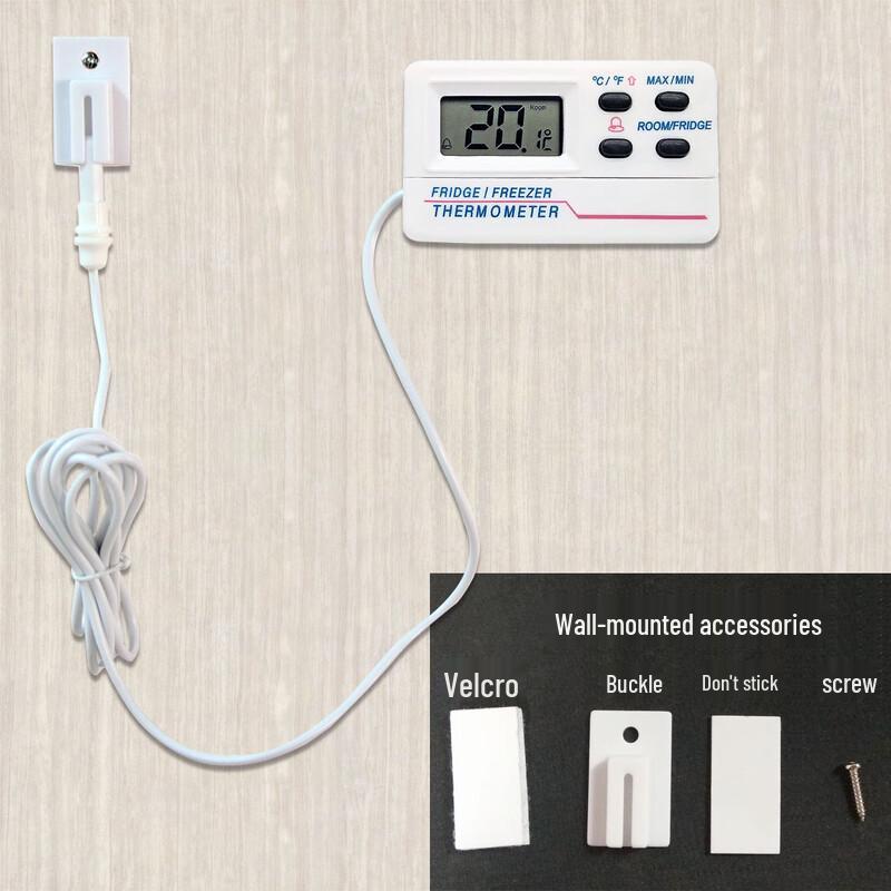 KAPAXIONG Digitales Kühlschrank- & Gefrierschrankthermometer