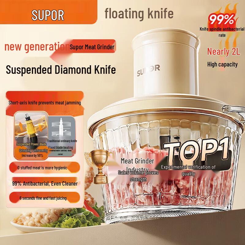 Supor Multifunctional Electric Meat Grinder & Food Processor
