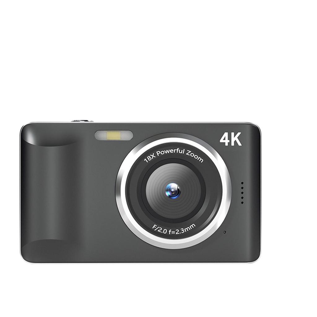 Digital Camera 4K 64MP 2.8 Inch Display Autofocus 18x Digital Zoom Camera with Flash for Travel Life Recording