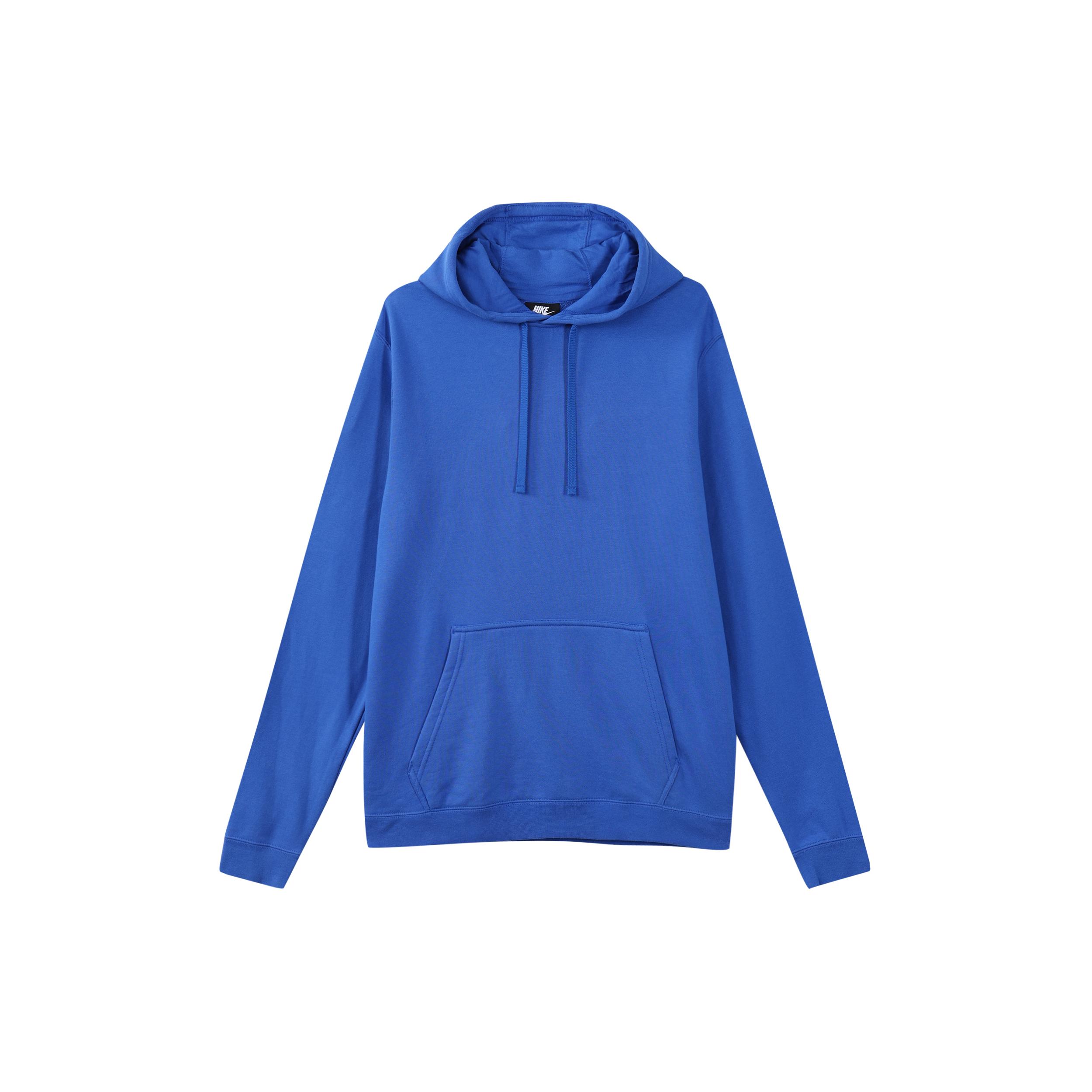 Толстовки Nike Мужские Синие С Капюшоном Средней Посадки Обычные BV6166-474 XS