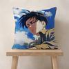 Anime Attack On Titan Levi Ackerman Pillow Cushion Cover Pillowcase Living Room Sofa Home Decor