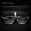 VEITHDIA Polarized Men's Square Vintage Sun Glasses Male Eyewear Accessories Sunglasses For Men 2459