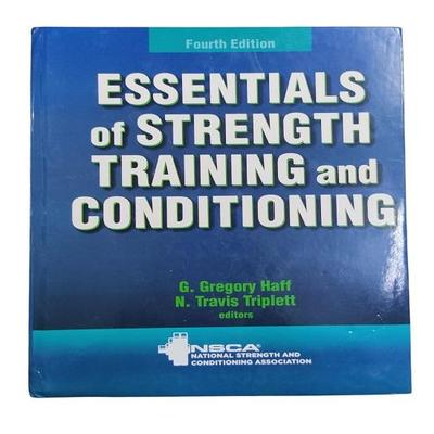 Grundlagen des Krafttrainings und der Konditionierung Hardcover US-Zn36