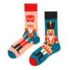 Mandarin Duck Men's and Women's Socks Original AB Trendy Socks Medium High Tube Socks Flower Fruit Animal Cartoon Cotton Socks
