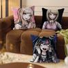 Game D-Danganronpa Pillow Case Pillowcase Ultra Soft Skin Friendly Fabric Cloud Like Comfort