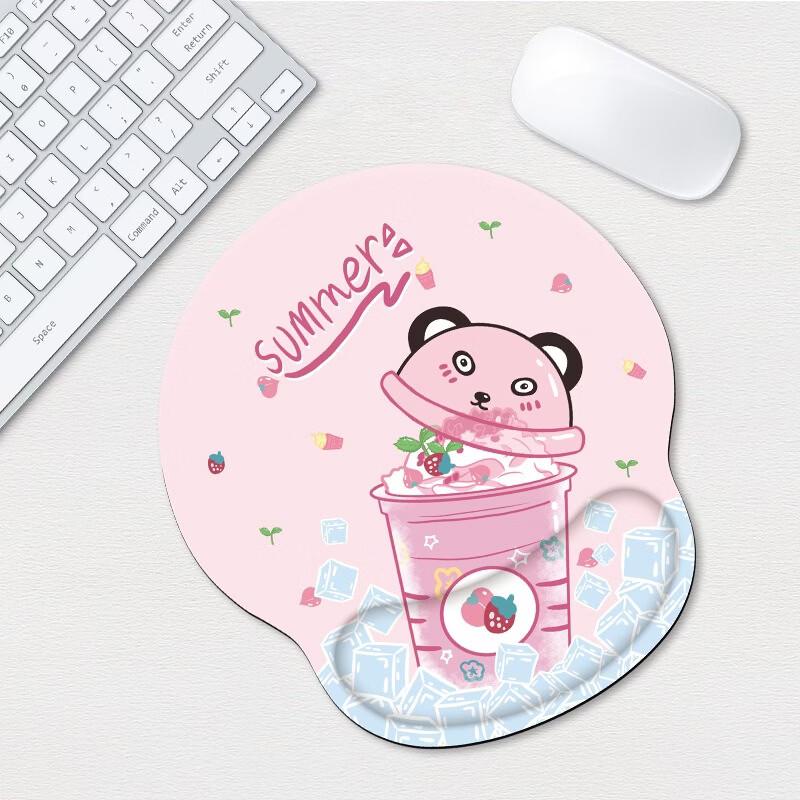 Fumede Ergonomic Silicone Wrist Rest Mouse Pad