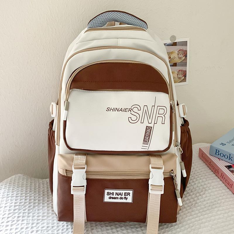 Schoolbag Children Elementary School Girls Junior High School Students Large Capacity Boys High School College Students Backpack