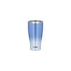 Thermos Vacuum Insulated Tumbler 600ml Blue Gradient Dishwasher Safe Vacuum Flask Structure Keeps Drinks Hot or Cold JDY-601C BL-G