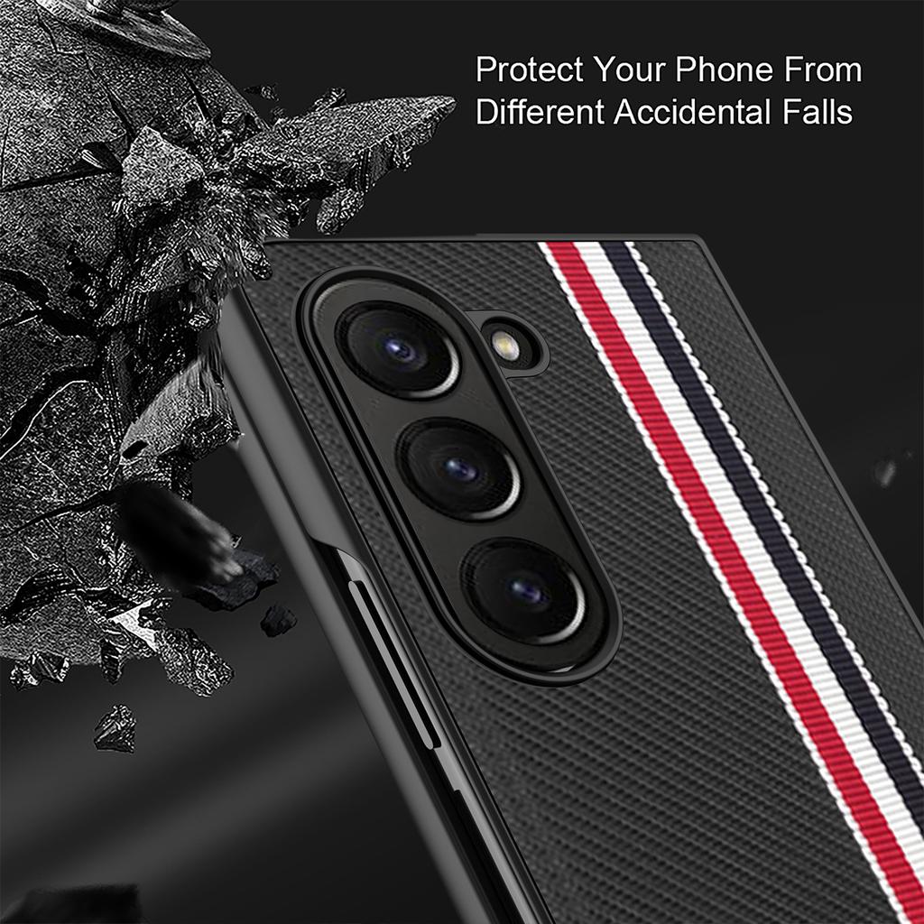 Staubdichte Carbonfaser Coque Hülle für Samsung Galaxy Z Fold 6 5 5G Fold5 Fold6 Fold4 Fold3 Fold 3 4 Beste Schutzhülle