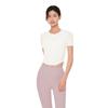 ANDAR Soft Modal Round Slim Fit Short Sleeve Crop Top