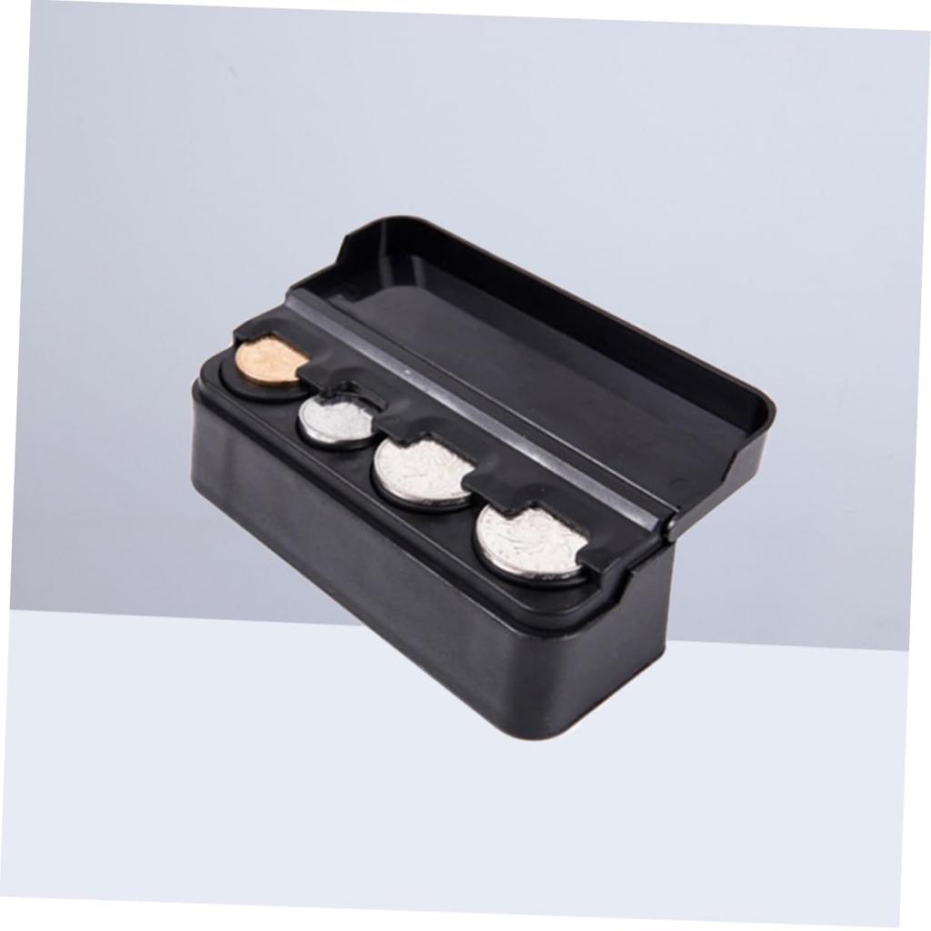 KICHOUSE Car Replacement Box Key Money Tin Car Coin Organizer Car