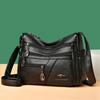 2025 Soft Leather Handbag for Women - Stylish, Simple Crossbody & Shoulder Bag for Middle-Aged Ladies