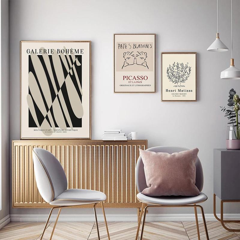 Wall Art Canvas Painting Picasso Matisse Abstract Girl Flower Nordic Posters And Prints Wall Pictures For Living Room Home Decor