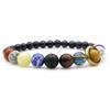 European and American Trendy Galaxy Bracelet - Eight Planets and Starlit Sky Design