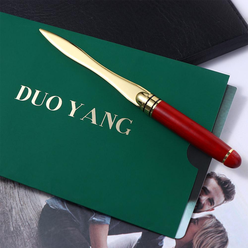 Office School Supplies Wooden Handle Letter Opener Envelopes Opener Express Opener Cut Paper Tool