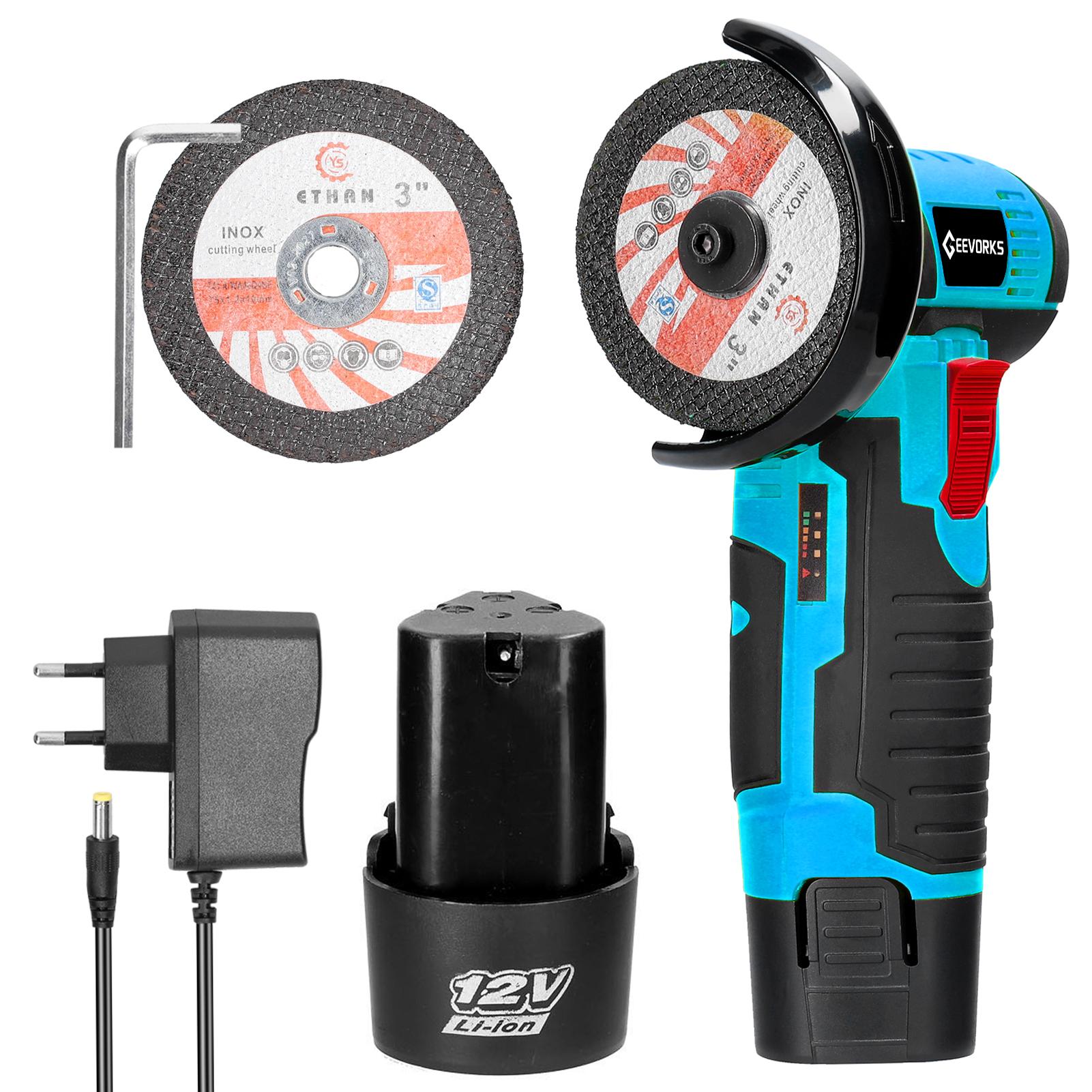 

Электрический шлифовальный инструмент, 19500 об/мин, многофункциональный мини-шлифовальный станок, ручной резак для резки, полировки 2pcs batteries EU Plug разноцветный