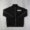LUXEONHigh Street Y2K Letter Pattern  Zipper Sports Fashion Tops for Men and Women.