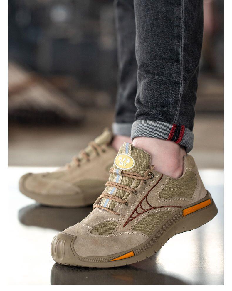 Cross-Border Protective Electrician Safety Shoes: Anti-Smash, Anti-Puncture, Insulated, Breathable, Anti-Odor, Slip-Resistant.