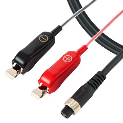 HEMAJUN Electric Reel Alligator Clip Compatible with Daiwa Electric Pro Cable Cord, 2.2m, 2-Core, Attachment, Reels, X-Power HJ-XPP-220 (219-51)