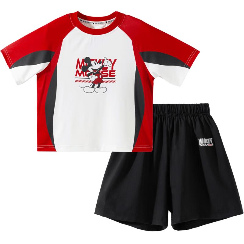 Disney Mickey Mouse Boys Athletic T-Shirt & Shorts Set 150/63